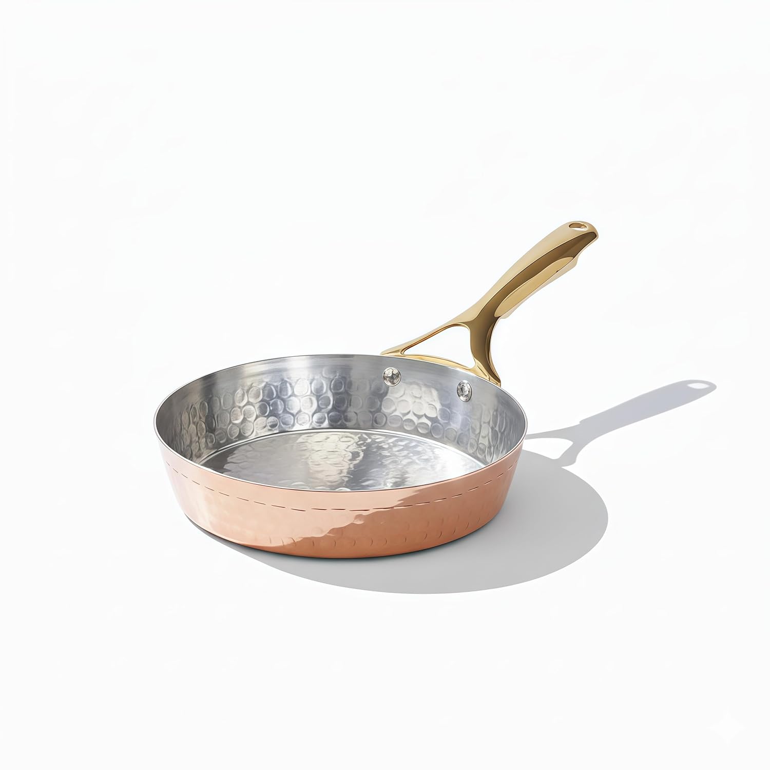 P-TAL Copper Frying Pan with Heat-Resistant Handle | 8.25 Inch - Image 3