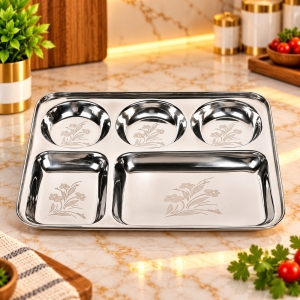 Stainless Steel Laser Partition Plate 5 in1 Set of 6