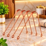Copper Tongue Cleaner Fresh Breath & Oral Hygiene 4 pcs set