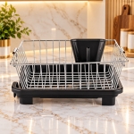 Dish Rack Utensils Basket Drainer & Dish Drainer Basket for Kitchen