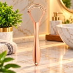 Tongue Cleaner - Premium Copper Tongue Scraper with Dual Scraping Head